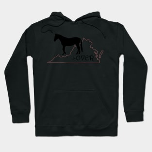 Virginia Horse Lover Gift Hoodie